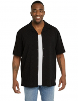 [Reduced to clear] Johnny Bigg San Carlos Relaxed Fit Shirt In Black